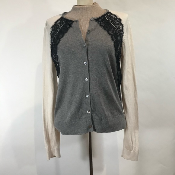 August Moon Cardigan Long Sleeve Womens Medium - Picture 2 of 6